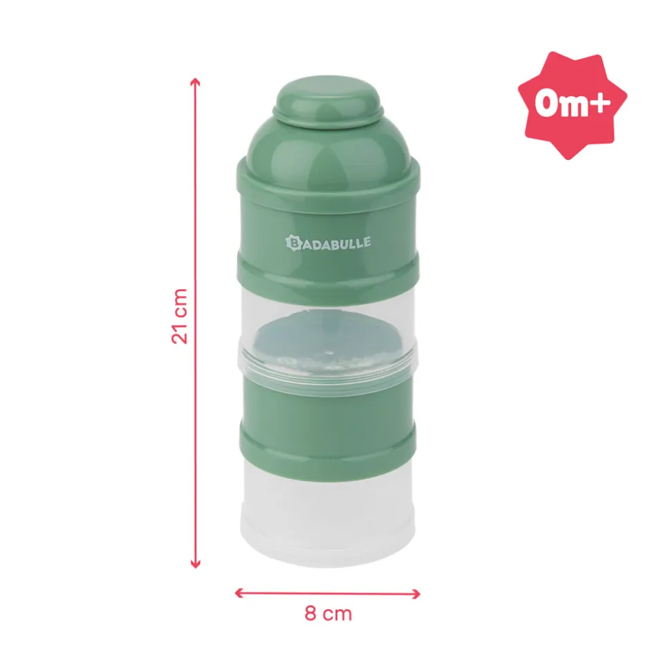 Boite doseuse de lait babydose verte