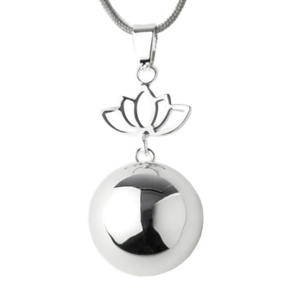 Bola de grossesse argent et lotus