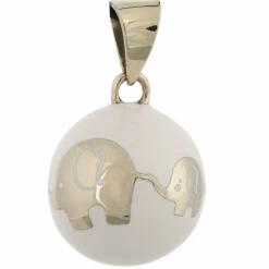 Bola de grossesse blanc éléphants
