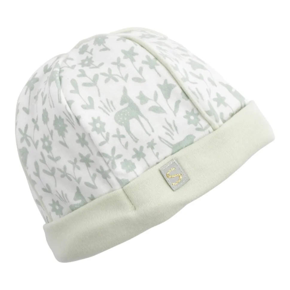 Bonnet bébé naissance tilleul promenons nous