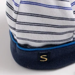 Bonnet et moufles naissance baby sailor