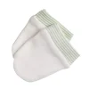 Bonnet et moufles naissance vert botanica