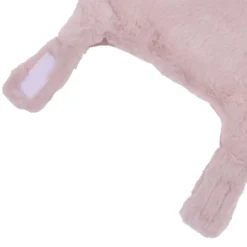 Bonnet lapin en fausse fourrure angora - pétale 12/18 mois