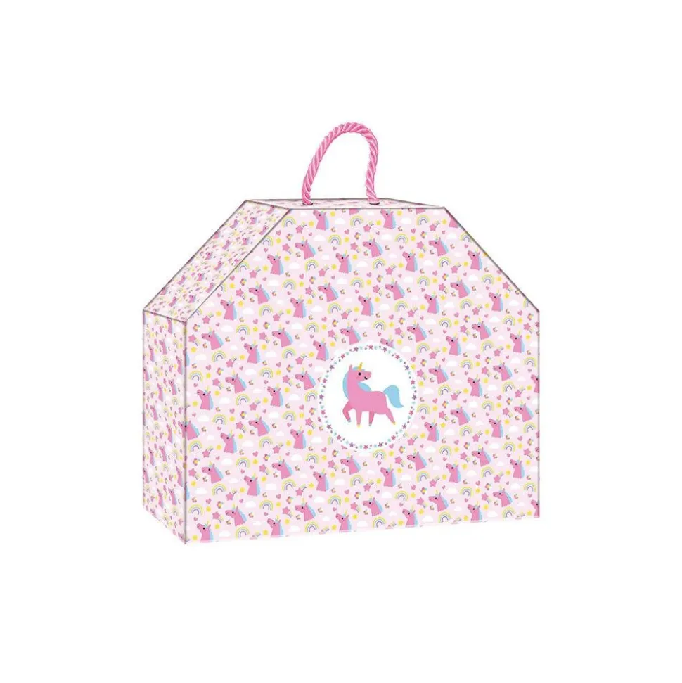 Boîte de 4 bijoux en bois à créer rainbow land