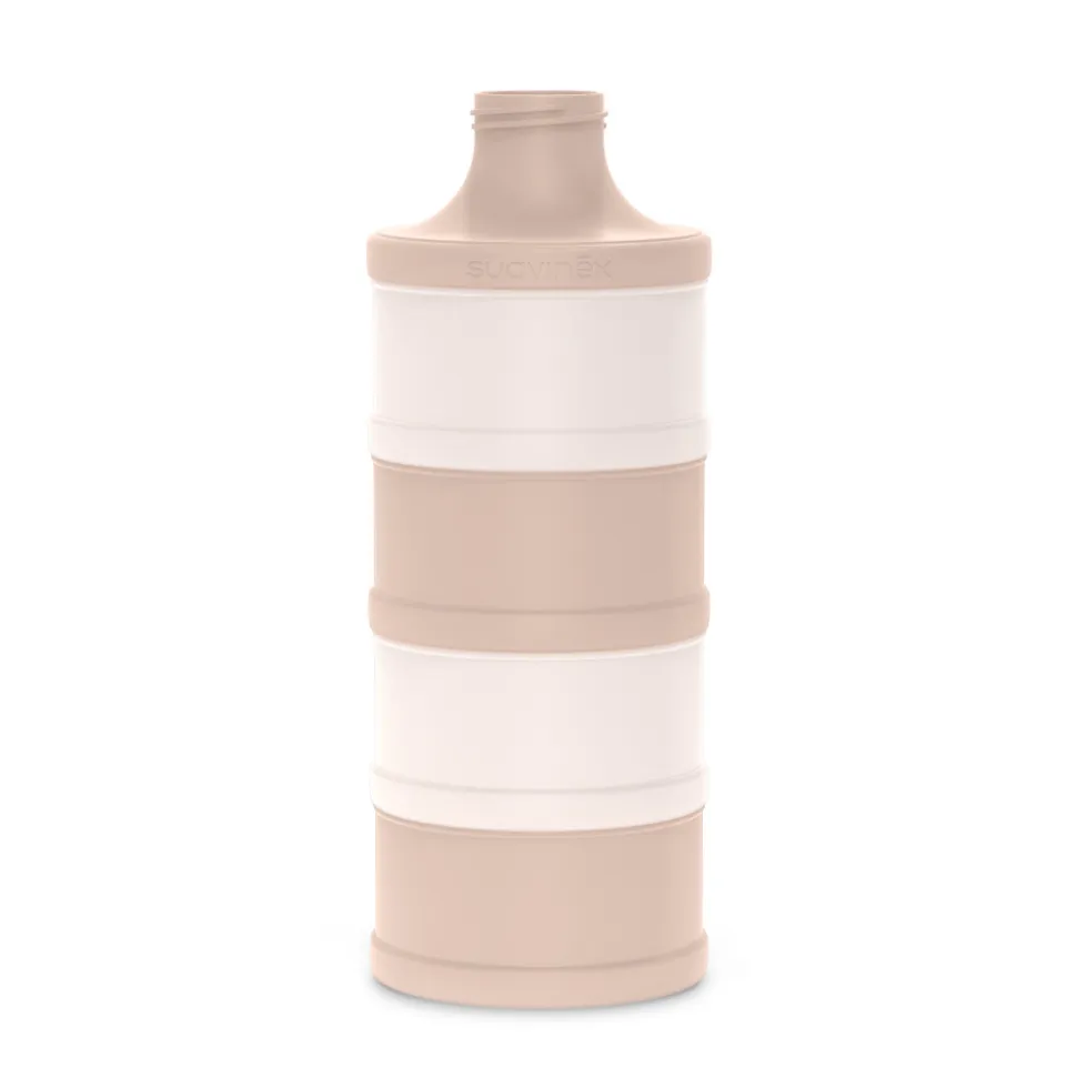 Boîte doseuse de lait 4 compartiments wonderland rose