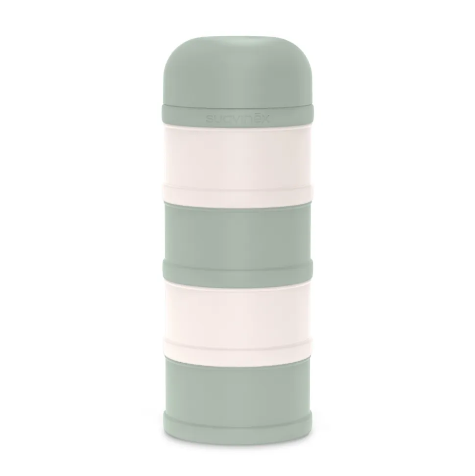 Boîte doseuse de lait 4 compartiments wonderland vert