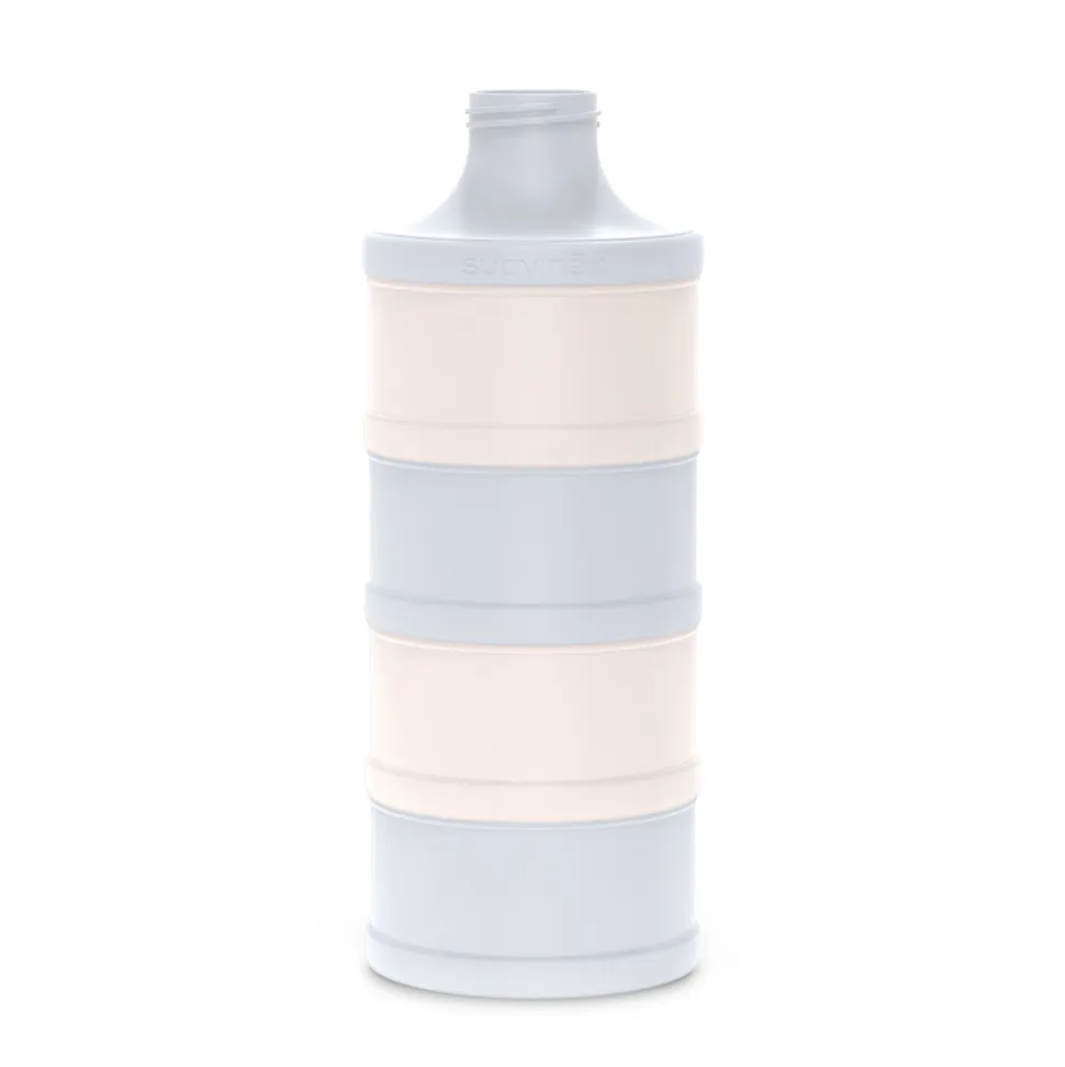 Boîte doseuse de lait 4 compartiments wonderland bleu