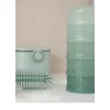 Boîte doseuse de lait 4 compartiments jade