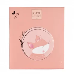 Boîte à musique doudou 16 cm mina la renarde