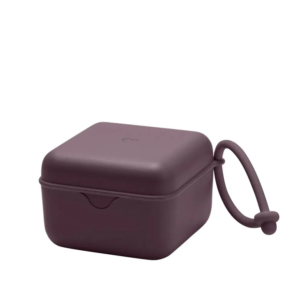 Boîte à tétines plum