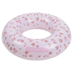 Bouée ø 55 cm léopard rose