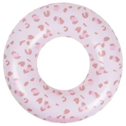 Bouée ø 55 cm léopard rose