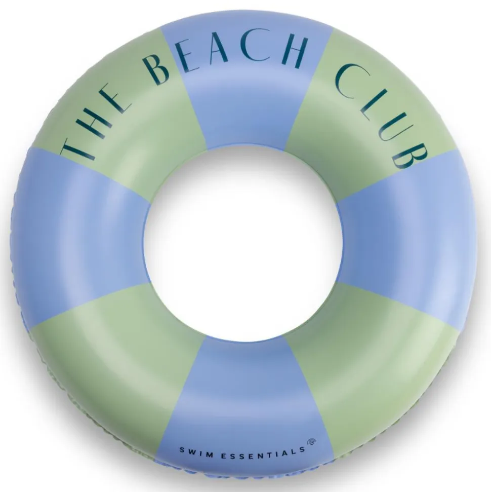 Bouée gonflable 90 cm vert et bleu