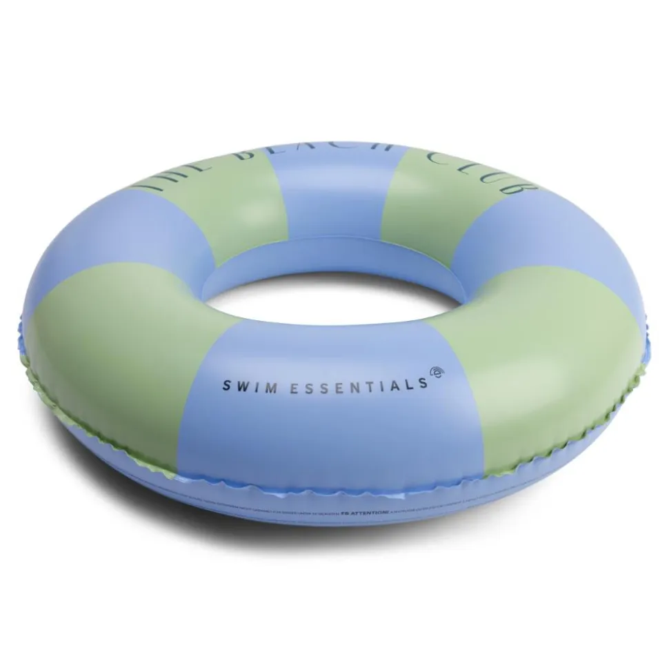 Bouée gonflable 90 cm vert et bleu