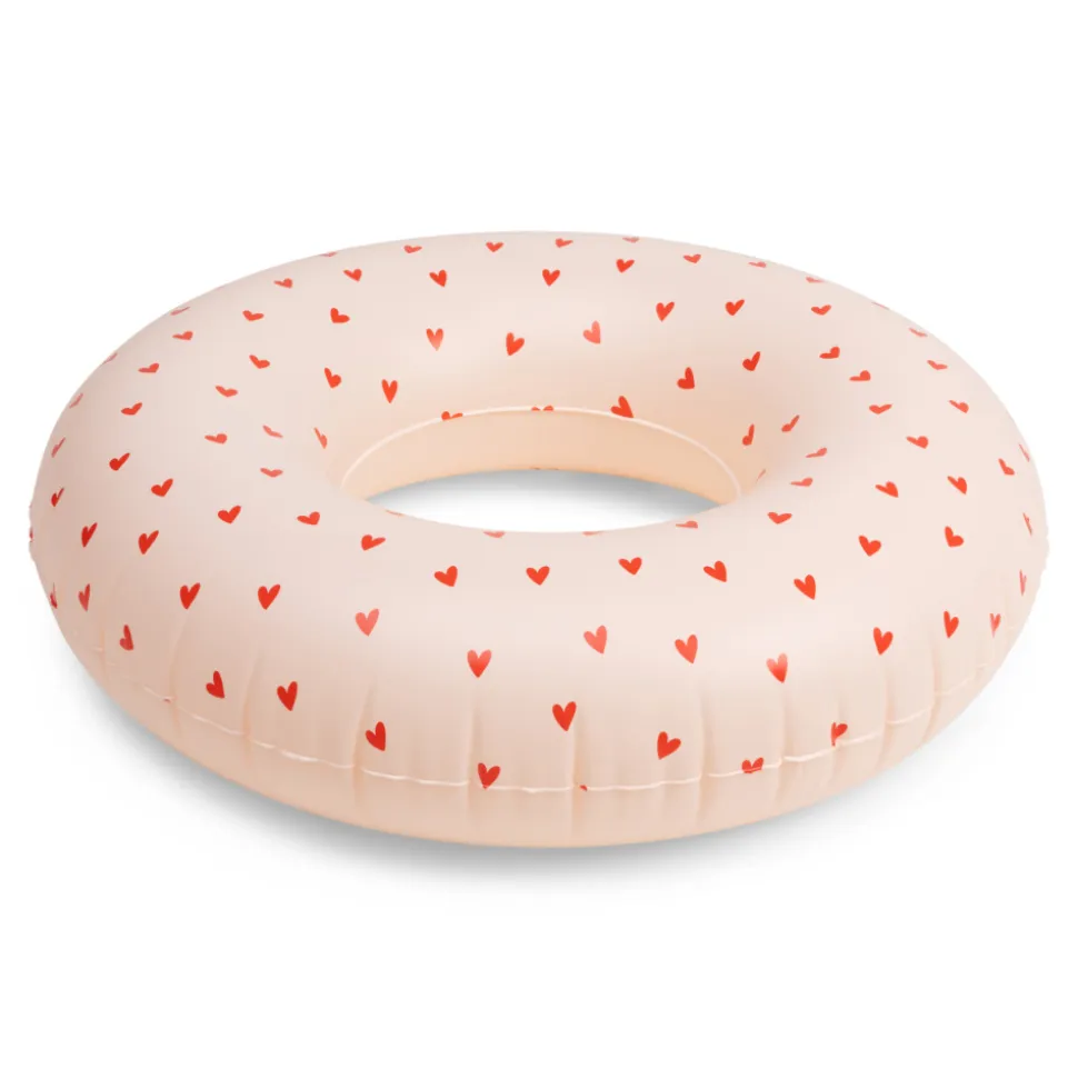 Bouée gonflable coeur rouge ø 65 cm