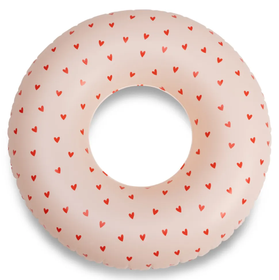 Bouée gonflable coeur rouge ø 65 cm