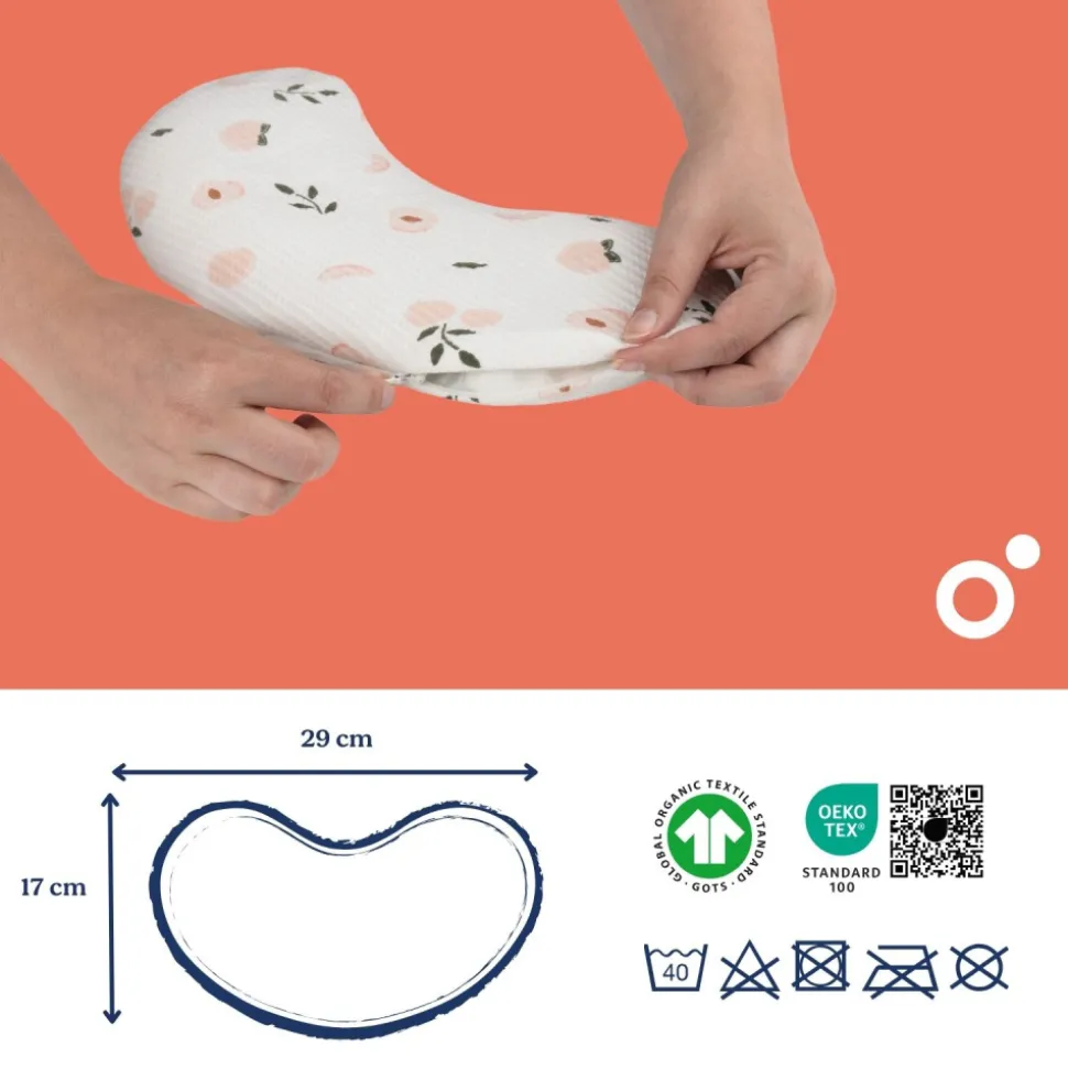Bouillotte sèche maternité snoogy mom peaches