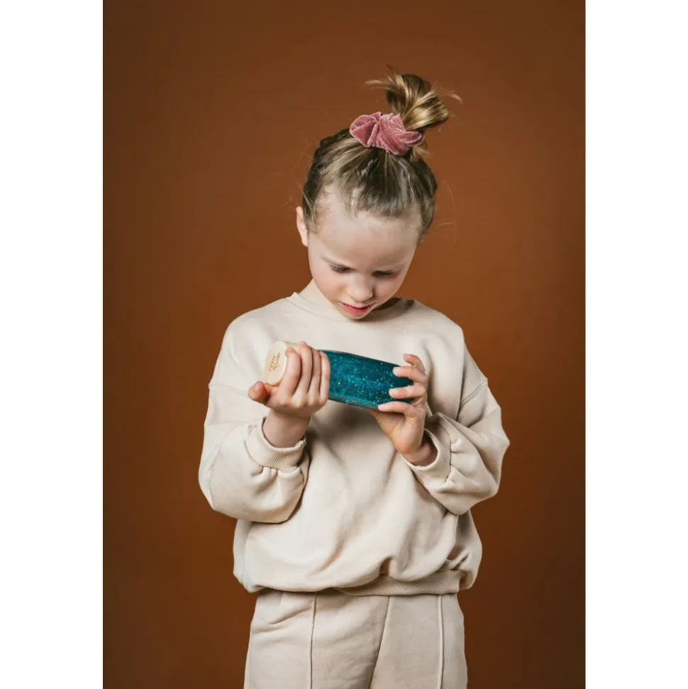 Bouteille sensorielle float turquoise