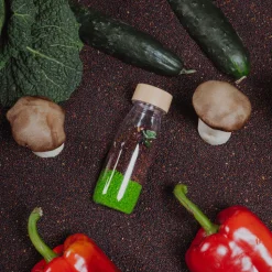 Bouteille sensorielle learn veggies
