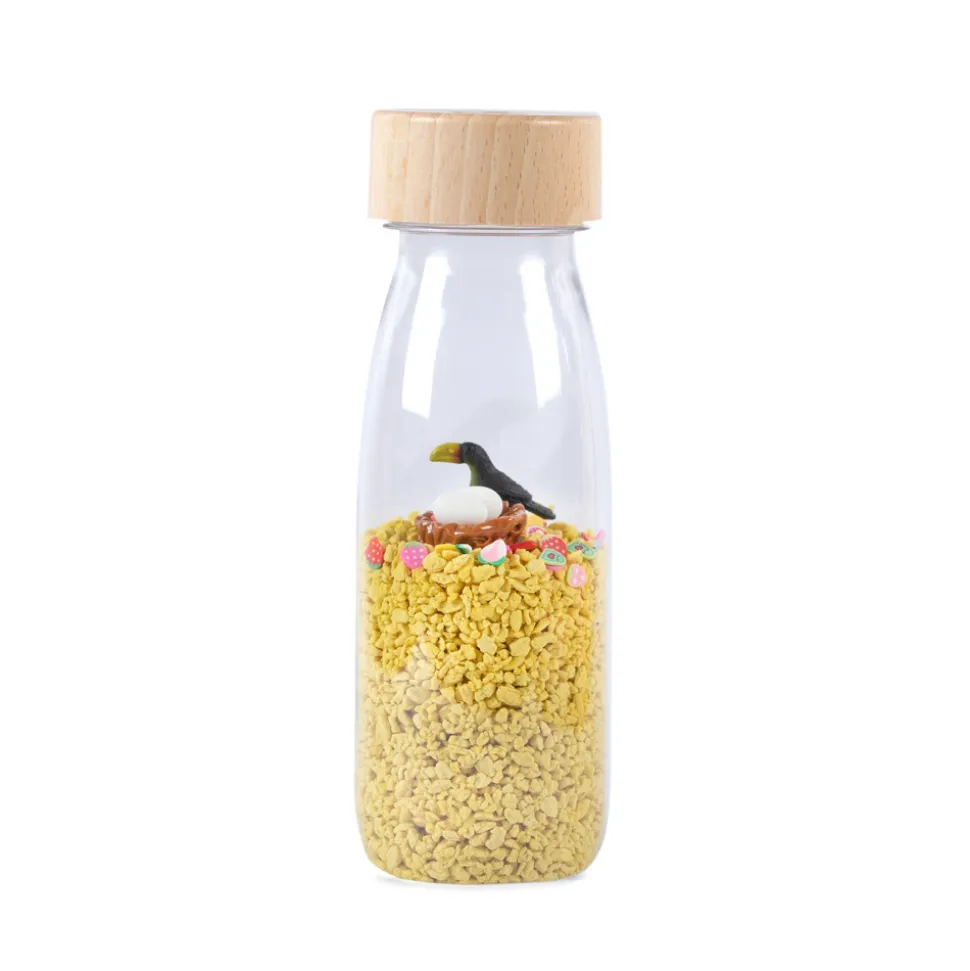 Bouteille sensorielle sound toucan