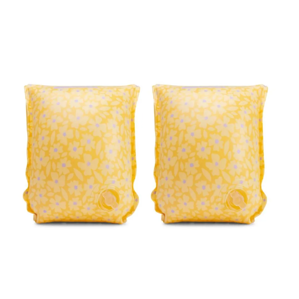 Brassards enfant fleurs jaunes 0-2 ans