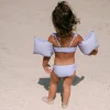 Brassards piscine enfant 0-2 ans - léopard lila