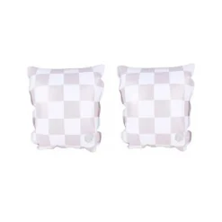 Brassards piscine enfant 0-2 ans - damier sable