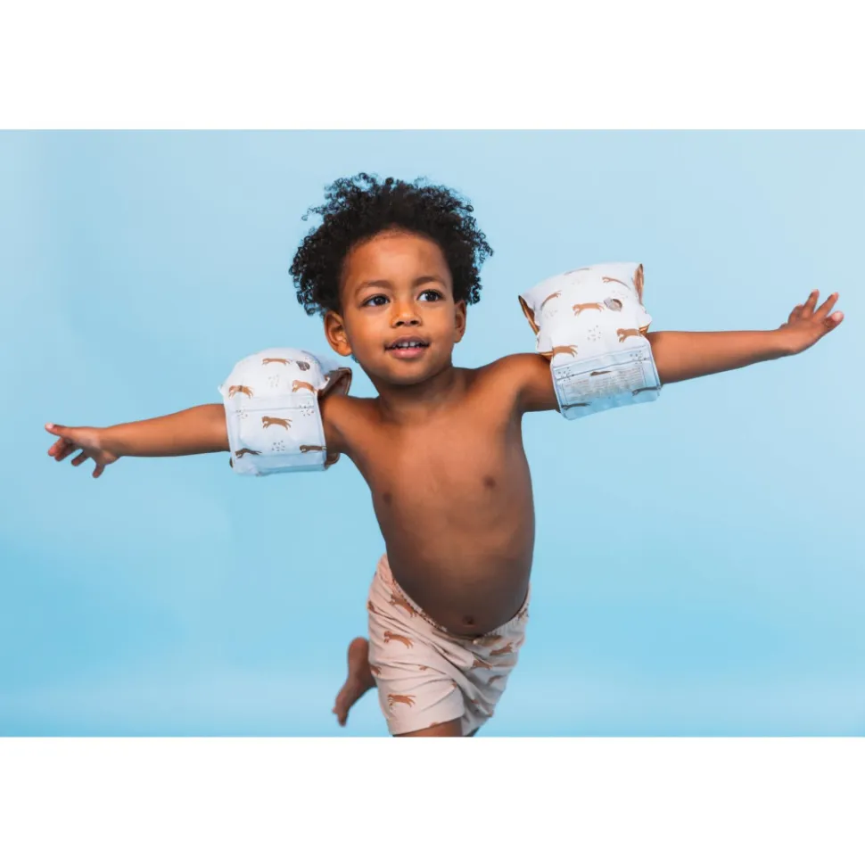 Brassards piscine enfant 2-6 ans - léopard