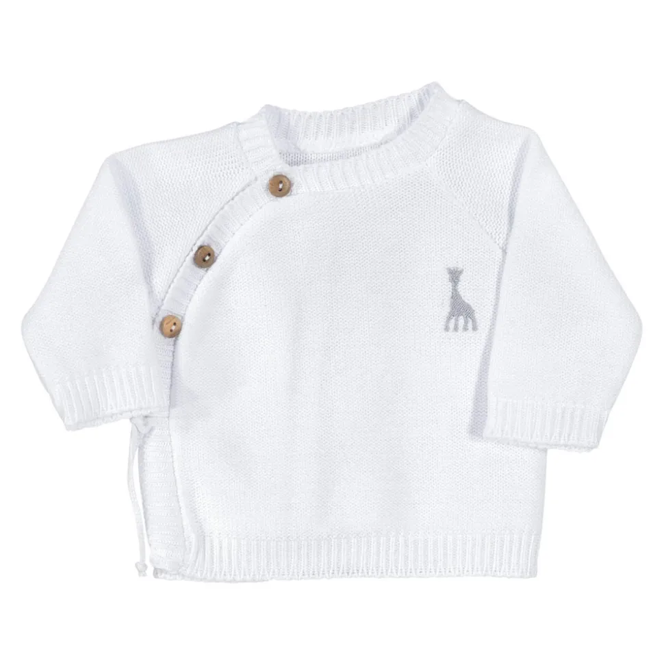 Brassière sophie la girafe 0 mois blanc