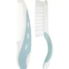 Brosse bébé et peigne bleu