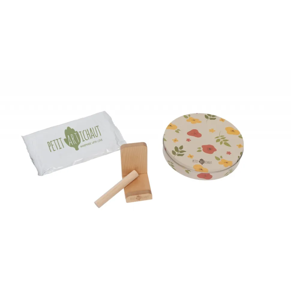 Cadre empreinte baby box ronde little prairie