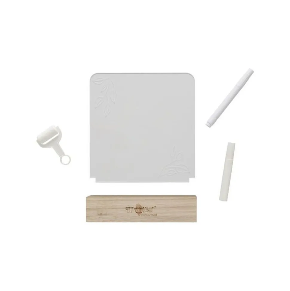 Cadre empreinte lumineux chambre bébé bois olive tree