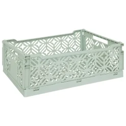Cagette pliante arry 40 x 30 x 15 cm vert