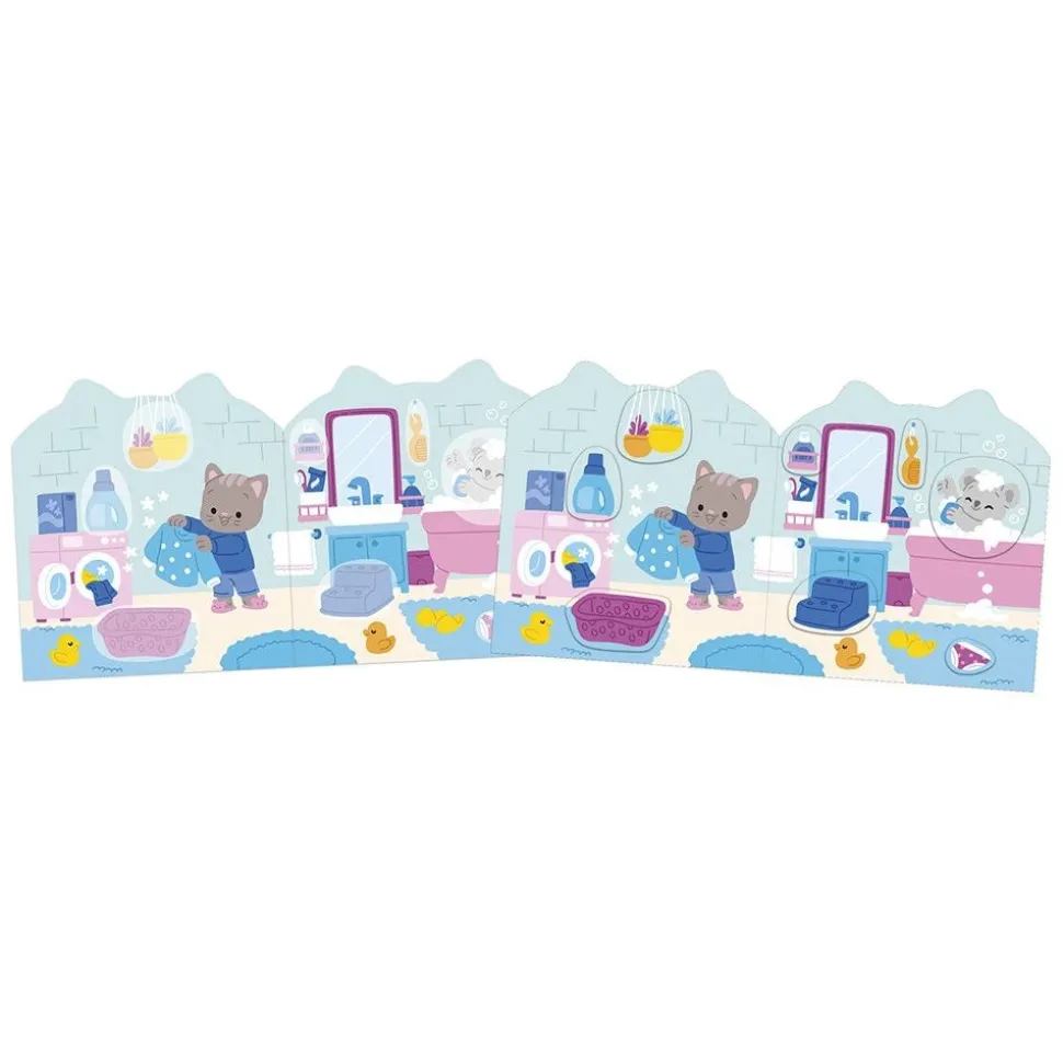 Cahier de stickers pour enfants la maison