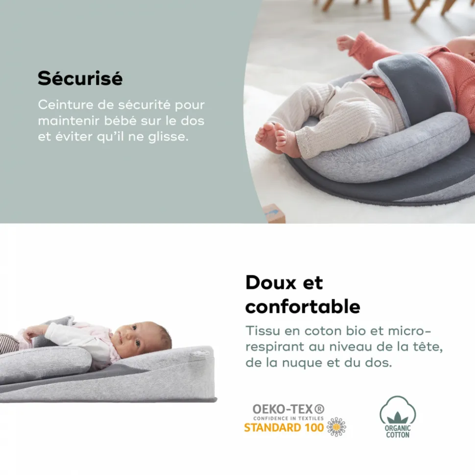 Cale bébé cosydream + avec ceinture