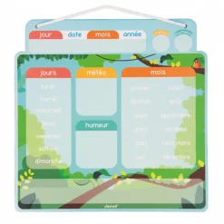 Calendrier semainier magnétique