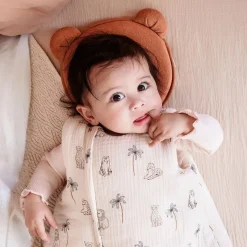 Cale tête bébé p'tit panda cassonade