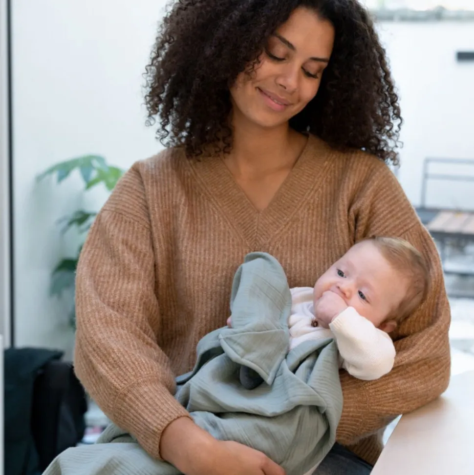 Cape d'allaitement mom'n play tetra green