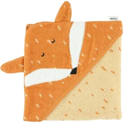 Cape de bain bébé mr. fox - 75 x 75 cm