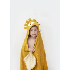 Cape de bain bébé mr. lion - 75 x 75 cm