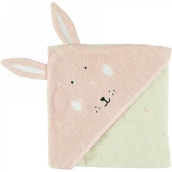 Cape de bain bébé mrs. rabbit - 75 x 75 cm