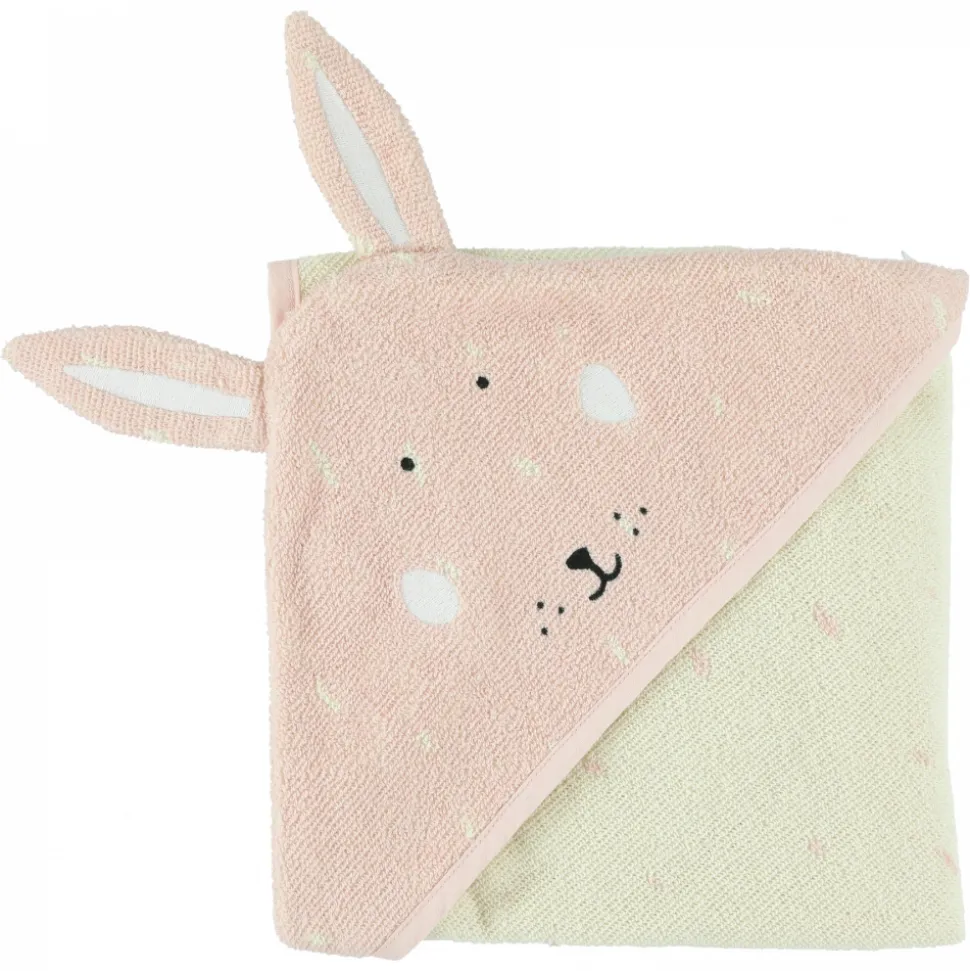 Cape de bain bébé mrs. rabbit - 75 x 75 cm