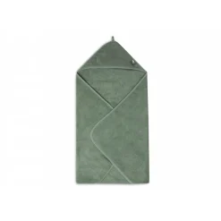 Cape de bain bébé éponge 75x75 cm ash green