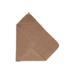 Cape de bain bébé éponge 75x75 cm biscuit
