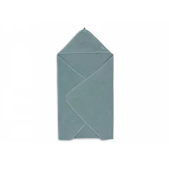 Cape de bain bébé éponge 75x75 cm sea green