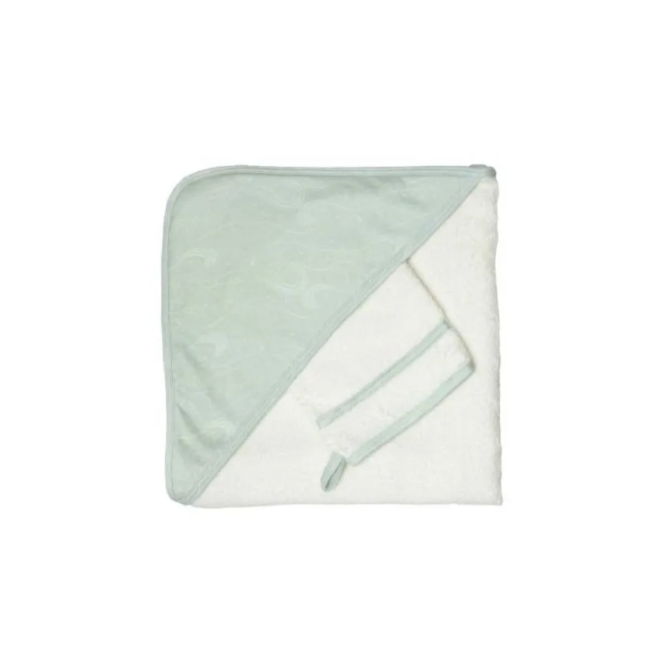 Cape de bain et gant au large de nova