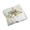 Cape de bain et gant de toilette botanica