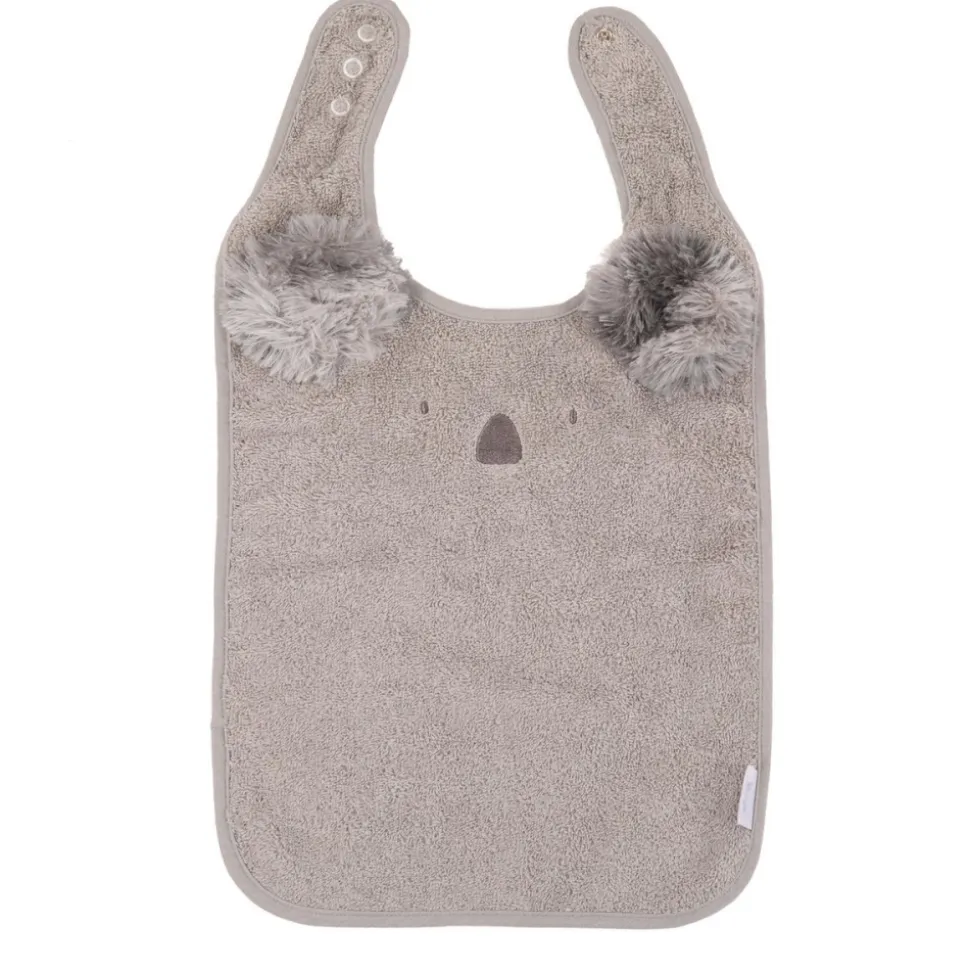 Cape de bain koala gris - eco eponge