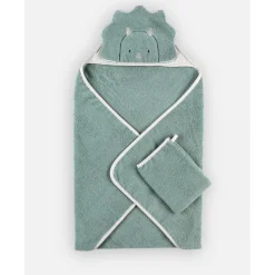 Cape de bain ops vert