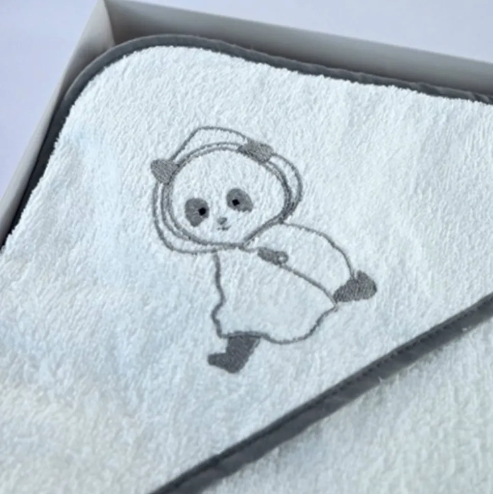 Cape de bain panda
